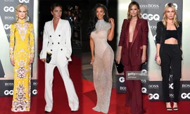 Victoria Beckham lạnh lùng cuốn hút, loạt sao nữ ‘hở bạo’ trên thảm đỏ GQ Awards
