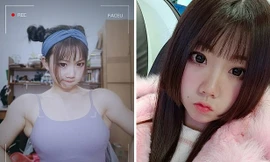 Hot girl gây sốc cộng đồng mạng vì mặt búp bê, thân hình cơ bắp cuồn cuộn