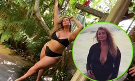 Mẫu béo Hunter McGrady tung ảnh hậu trường chụp hình áo tắm ‘bỏng mắt’