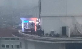 Đài Hàn Quốc MBC dựng trường quay trên nóc khách sạn Daewoo ‘gây bão’