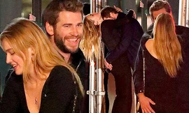 Liam Hemsworth khoá môi, ôm ấp bạn gái mới sau ly hôn Miley Cyrus 