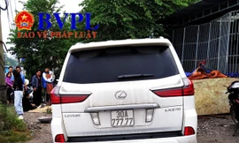 Hiện trường vụ tai nạn. Ảnh: BVPL