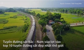Đường sắt Bắc Nam vào top 10 tuyến đường sắt đẹp nhất thế giới