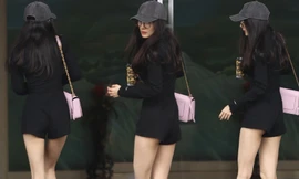 Dương Mịch mặc đồ siêu ngắn ‘hớ hênh’ vòng ba sau lùm xùm bỏ bê con gái