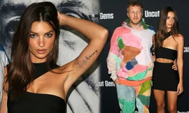 Siêu mẫu nội y mặc táo bạo, gây sốc khi viết từ chửi 'trùm' Hollywood lên tay