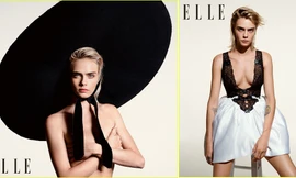 Cara Delevingne ngực trần trên tạp chí, chia sẻ về cuộc hôn nhân đồng giới