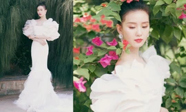 Sắc vóc ‘mòn con mắt’ của Lưu Thi Thi sau 6 tháng sinh quý tử