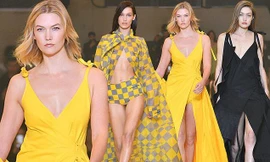 Karlie Kloss và chị em Hadid thả dáng tuyệt mỹ trên sàn catwalk