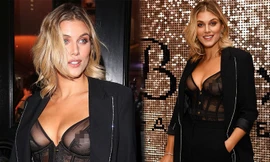 Mặc áo xuyên thấu lại ‘quên’ nội y, nữ DJ lộ nguyên vòng một