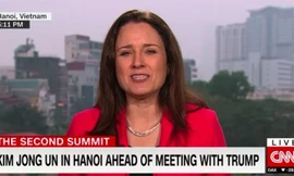 CNN cùng loạt hãng thông tấn dựng trường quay trên nóc nhà ở Hà Nội