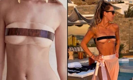 ‘Choáng’ bộ bikini trong suốt không đủ che ngực giá gần 14 triệu