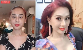 Lâm Khánh Chi gây sốc với gương mặt nhăn nheo, chi chít sần sùi 