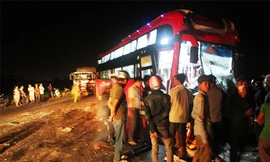 Tại nạn liên hoàn, hàng chục người nhập viện