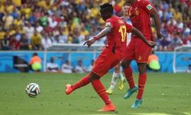Origi trong màu áo tuyển Bỉ tại World Cup 2014