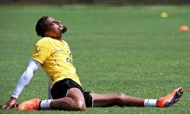 Boateng trong một buổi tập của Ghana