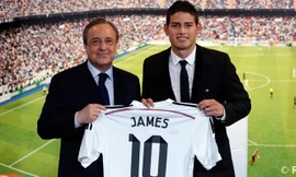 Rodriguez sẽ khoác áo số 10 tại Real