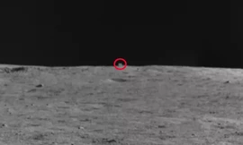 "Túp lều bí ẩn" ở phía xa của Mặt trăng đã được tàu thám hiểm Yutu2 của Trung Quốc ghi lại được.