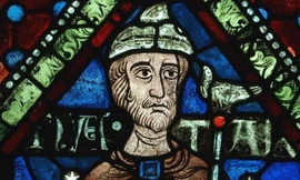 Cửa kính màu ở Anh chứng kiến vụ sát hại Tổng giám mục thời Trung cổ.