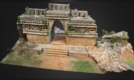 Nền văn minh của người Maya cổ đại được mô phỏng trên mô hình 3D.