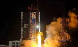 Tên lửa Trường Chinh phóng lên quỹ đạo mang theo 3 tên lửa Yaogan-30 (08) hồi cuối tháng 4.