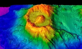 Núi lửa hơn 100 triệu năm còn nguyên vẹn dưới đáy biển ở Australia.