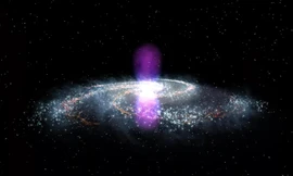 Tia gama ở trung tâm của Dải Ngân hà được quan sát bằng Kính viễn vọng không gian Fermi.