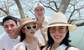 Thúy Ngân đăng ảnh đi chơi cùng hội bạn thân, netizen đồng loạt gọi tên Trương Thế Vinh