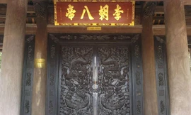 Ngôi đền thờ phụng 8 vị vua nhà Lý được cấu trúc theo kiểu 'kinh đô'