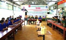 Biên phòng TPHCM khắc ghi lời dạy ‘Danh dự là điều thiêng liêng, cao quý nhất’ của cố Tổng Bí thư Nguyễn Phú Trọng 