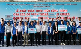 Đội ngũ báo chí TPHCM xuất quân hỗ trợ miền Bắc khắc phục hậu quả do bão