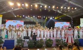 Bản hit 'Tình bạn diệu kỳ' qua tiếng trống, kèn của đội viên TPHCM