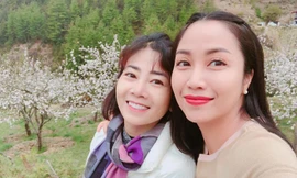 Ốc Thanh Vân và người bạn quá cố Mai Phương.