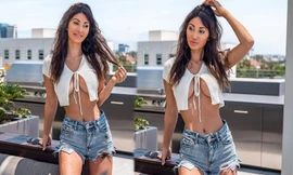 Mỹ nhân ‘Too Hot To Handle’ hở gần hết vòng một với chiếc áo ‘mặc cho có’