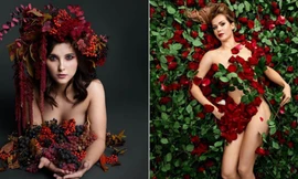 Loạt nữ vận động viên khúc côn cầu Nga ‘cởi đồ’ chụp ảnh lịch khỏa thân