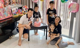 Sao Việt cách ly ngày 6: Ốc Thanh Vân mừng sinh nhật con gái, nhớ bé Lavie