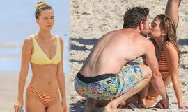 Diện bikini hai mảnh, bạn gái Liam Hemsworth lộ sắc vóc 'vạn người mê' 