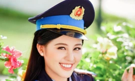 Nữ sinh 2 lần thi hoa hậu, tốt nghiệp Học viện Cảnh sát loại giỏi
