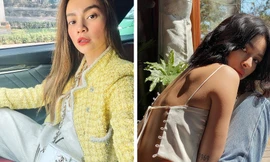 Sao Việt 28 Tết: Hồ Ngọc Hà lên đồ đi ăn phở, Tú Hảo ‘quên’ buộc dây áo