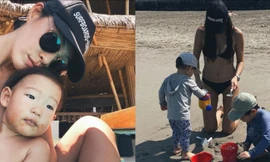 Đăng ảnh mặc bikini gợi cảm đi chơi biển, mỹ nhân Hàn bị ‘ném đá’