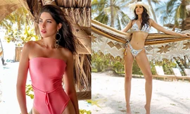 Sắc vóc nóng bỏng của cô gái 1m80 đăng quang Hoa hậu Hoàn vũ Colombia 2020