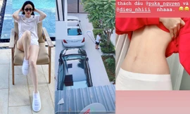 Sao Việt cách ly ngày 21: Quốc Trường khoe hai xe sang trong biệt thự 25 tỷ