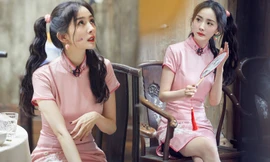 Dương Mịch mặc sườn xám ngắn lộ cả quần trong, gương mặt ‘búng ra sữa’ gây ngạc nhiên