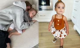 Vẻ đáng yêu ngọt ngào của cô bé 2 tuổi là em gái Justin Bieber