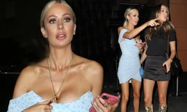 Sao truyền hình nổi tiếng Anh quốc mặc trễ nải hớ hênh