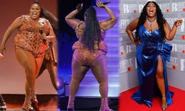 Lizzo tự tin phô diễn hình thể ngoại cỡ với bodysuit và váy cắt xẻ táo bạo