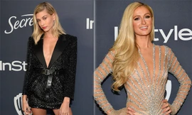 Bà xã Justin Bieber ‘phẳng lì' vẫn sexy hết nấc, Paris Hilton xuyên thấu táo bạo