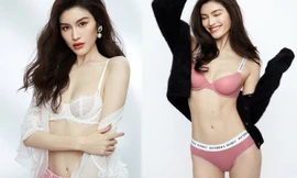 ‘Chân dài’ Victoria’s Secret gốc Hoa khoe đường cong tinh tế với loạt nội y