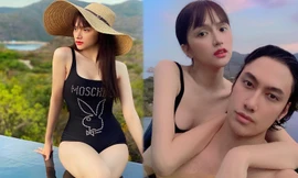 Hương Giang Idol sexy với đồ bơi, ôm ấp ‘trai lạ’ khiến dân tình xôn xao