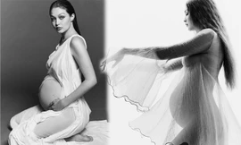 Bà bầu Gigi Hadid tung bộ ảnh xuyên thấu gợi cảm hút triệu lượt ‘thả tim’