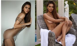 Mẫu Playboy 9x mặc váy lưới kiểu ‘cho có’, khoe trọn hình thể đẹp như thần vệ nữ